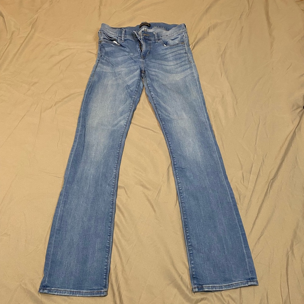 Express Barely Boot Jeans